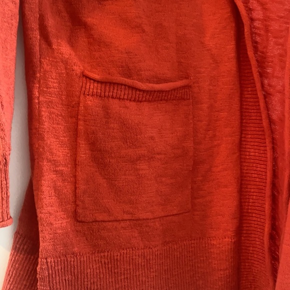NWT Madewell Women’s Cardigan - XS, orange - Picture 2 of 6